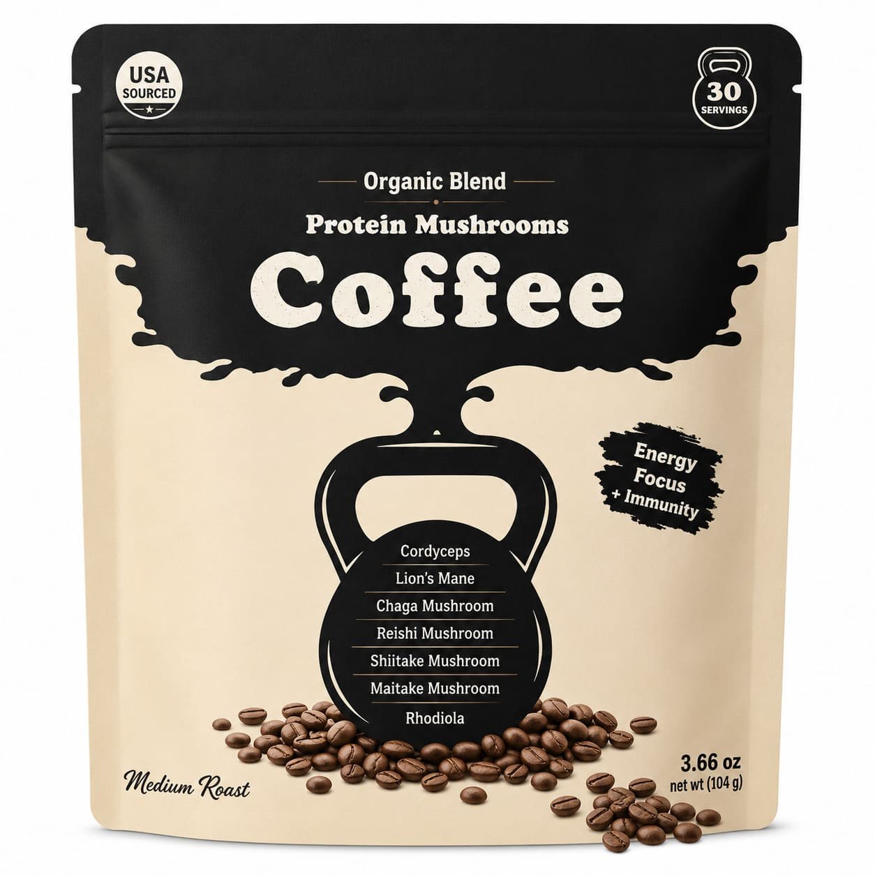 Protein Mushroom Coffee
